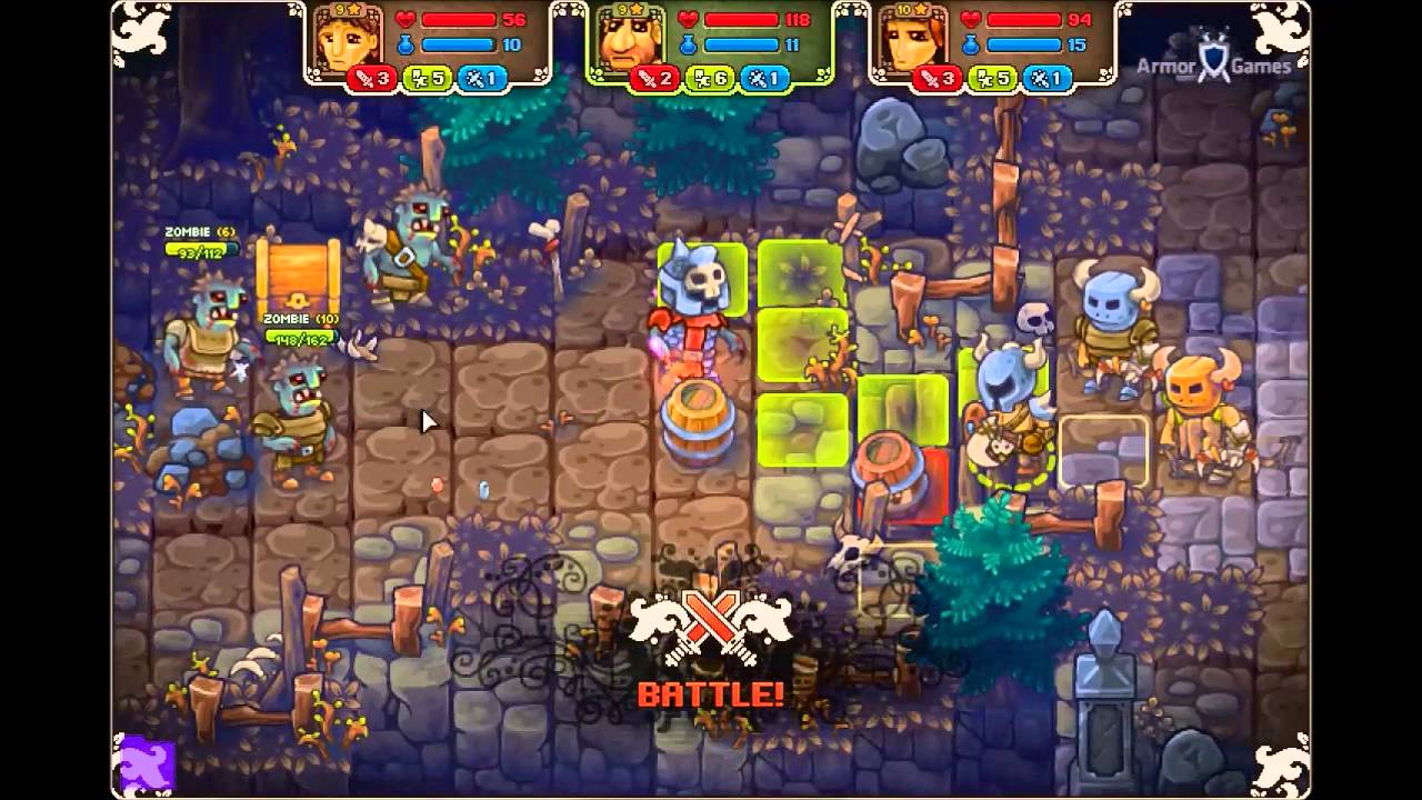 Knighttron: Cemetery 4 - Dark Party [No exp.Potion] (17/23)