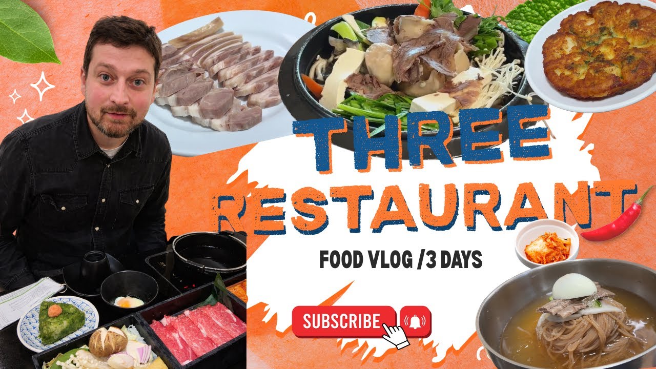 Finding the Best Atmosphere: A 3-Day Food Journey