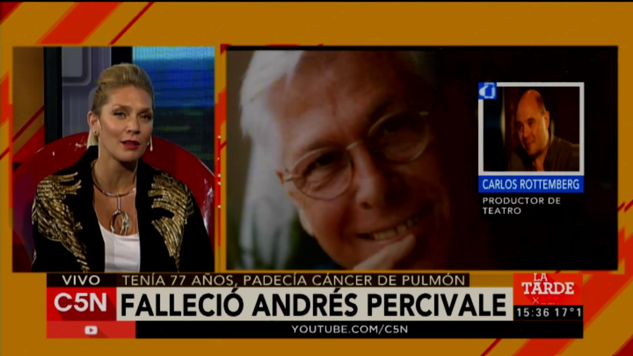 C5N - Sociedad: Falleci&oacute; Andres Percivale