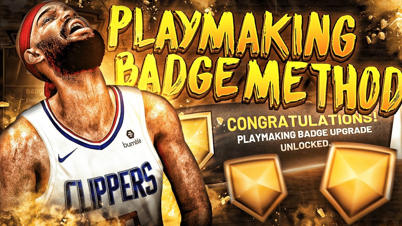 NBA 2K20 My Career - BEST REP AND PLAYMAKING BADGE METHOD | iPodKingCarter