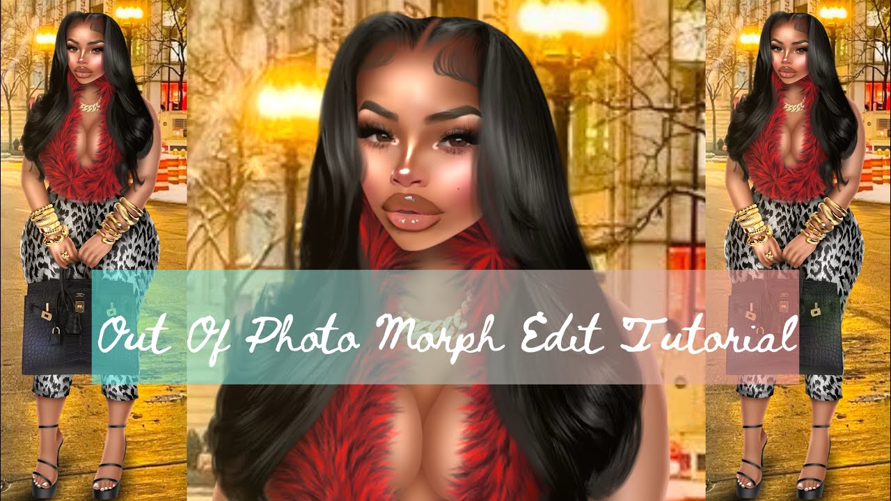 IMVU: Out Of Photo Morph Edit Tutorial ❤️🖤