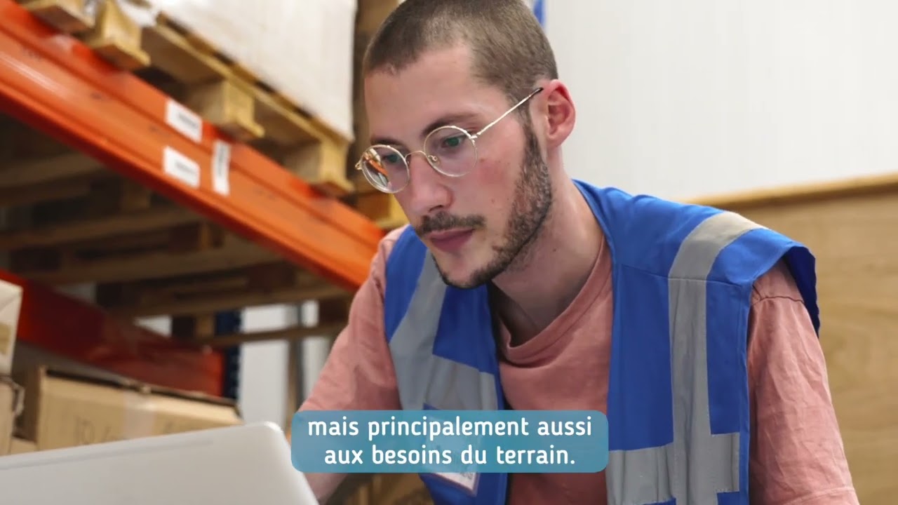 Film métier Logisticien humanitaire