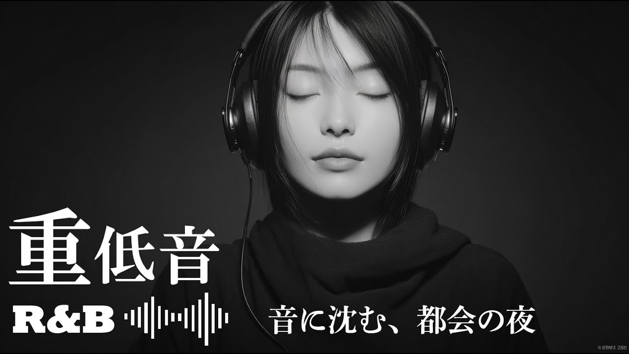 【重低音 R&B】音に沈む、都会の夜｜Deep Bass Chill R&B for Late Night Focus