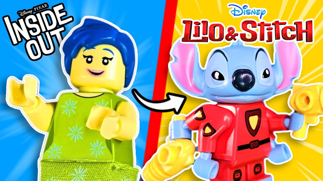I built POPULAR DISNEY MOVIES in LEGO…