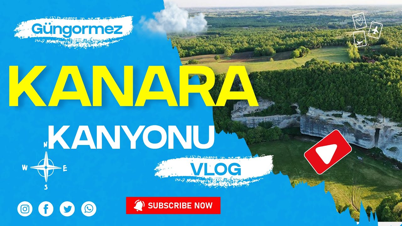 Mükemmel Bir Kamp Yeri - Saray Güngörmez Kanara Kanyonunda 1 Gece Kamp Yaptık.