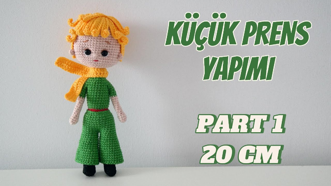 Амигуруми Маленький принц 1 часть изготовление рук, ног и туловища #amigurumifreepattern #crochet
