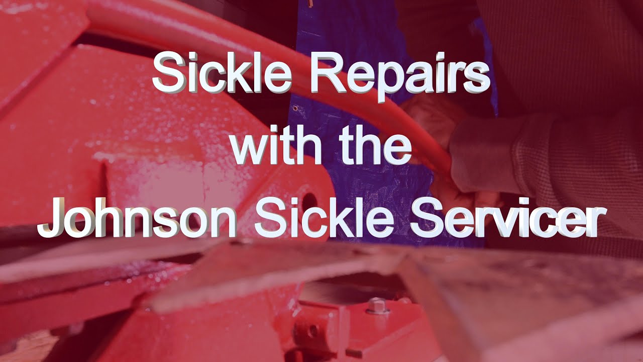 IH Sickle Repair with the Johnson Sickle Servicer