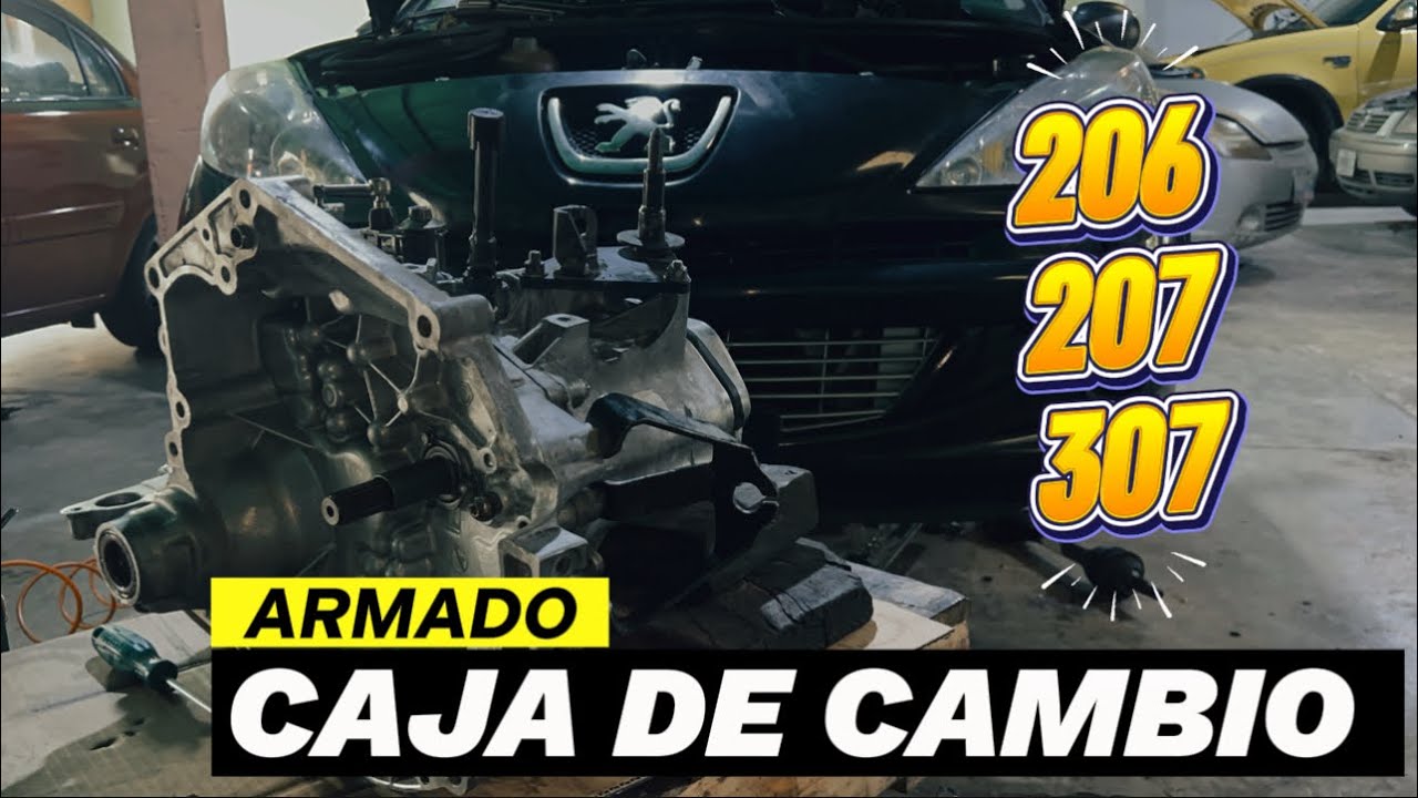 COMO ARMAR CAJA DE CAMBIOS DEL PEUGEOT 206 - 207 - 307