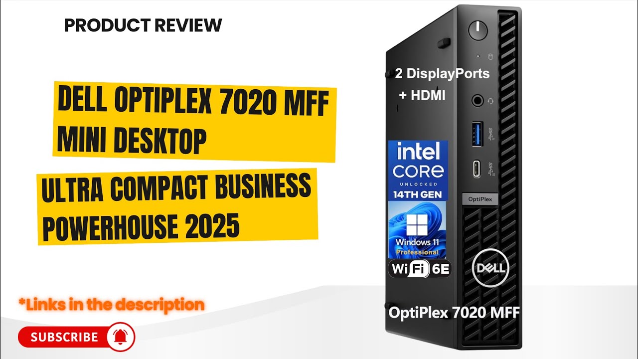 Dell OptiPlex 7020 Mini PC Review 14th Gen Intel i5-14500T Beats i7Ultra Compact Business Powerhouse