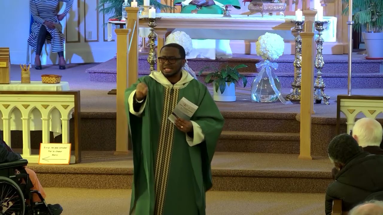 Homélie de la messe du 8 février 2026 par le Père Stanley Okonkwo