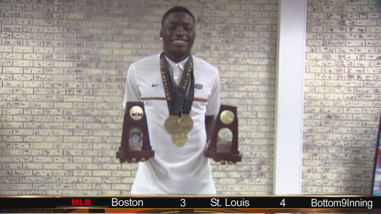 Grant Holloway still hungry after remarkable freshman season