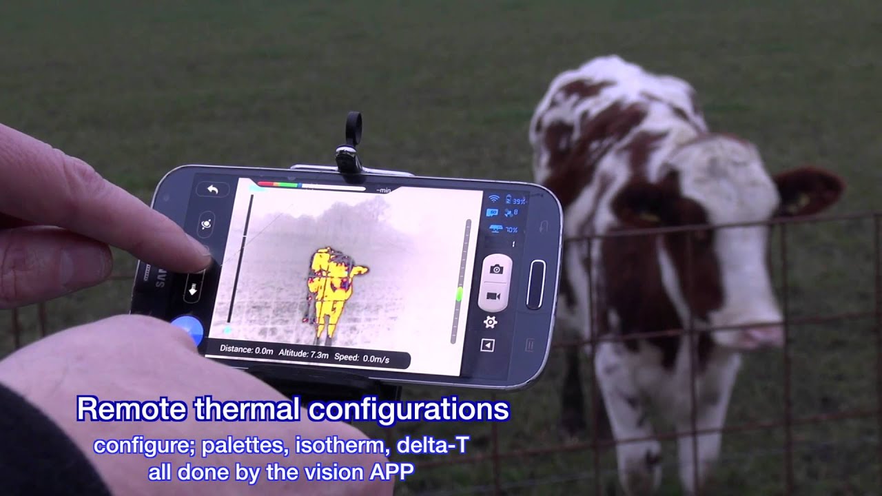 Thermal (FLIR) camera on the DJI Phantom 2 Vision+