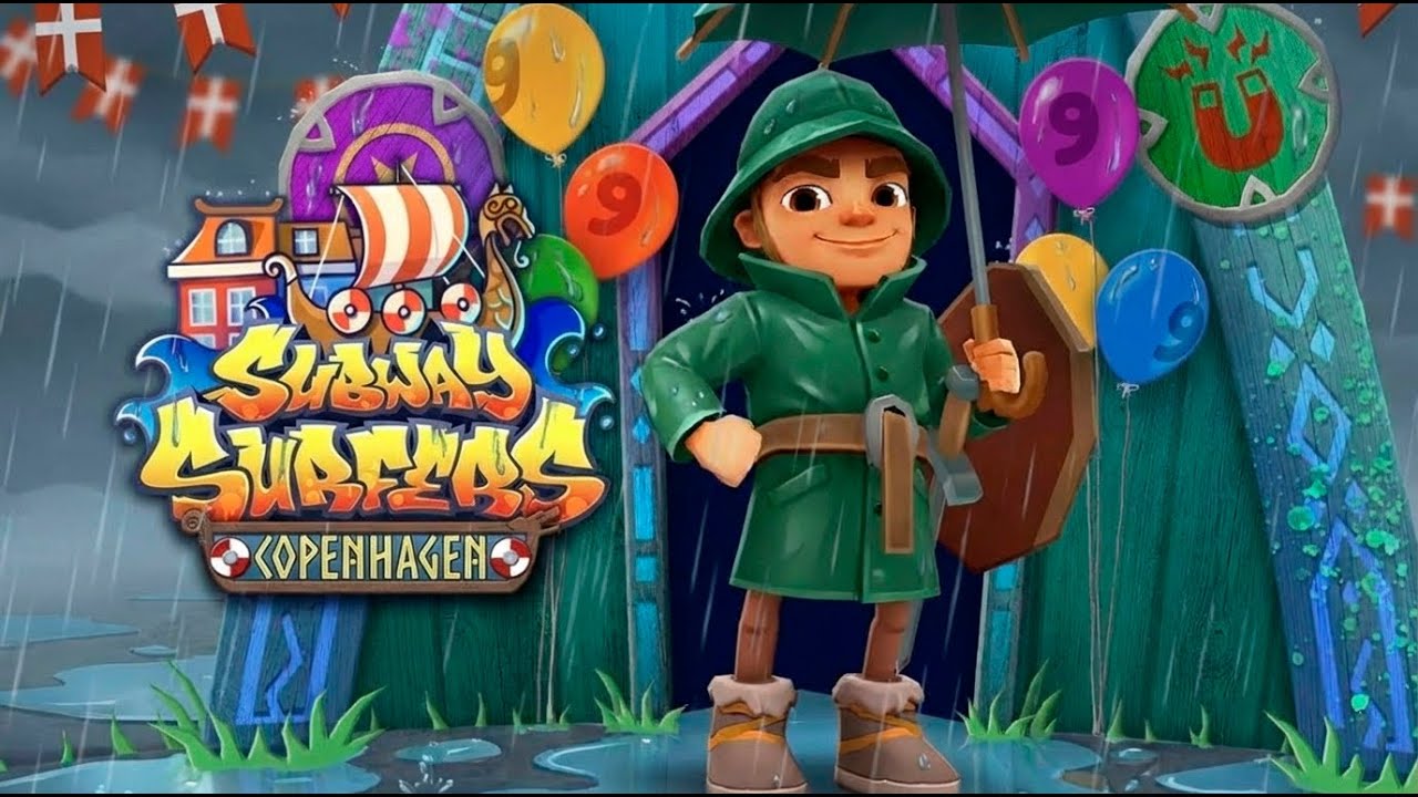 Subway Surfers RAINY COPENHAGEN VIKING 2026 : ALFIE FULL GAMEPLAY