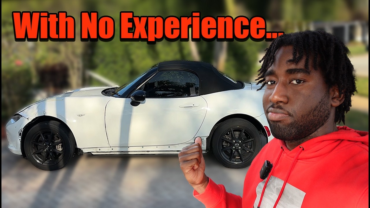 Turning a Totaled Miata Into My Dream Car with NO EXPERIENCE!