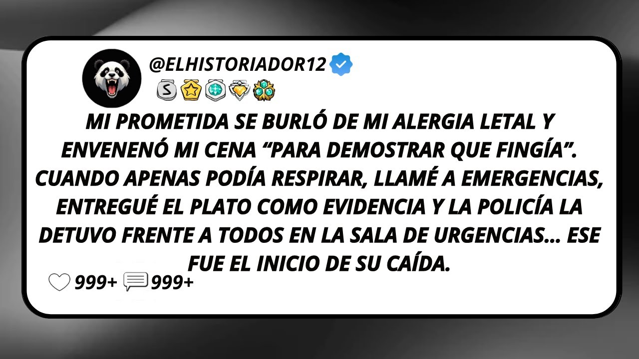 Mi Prometida Se Burló De Mi Alergia Letal Y Envenenó Mi Cena “Para Demostrar Que Fingía”...