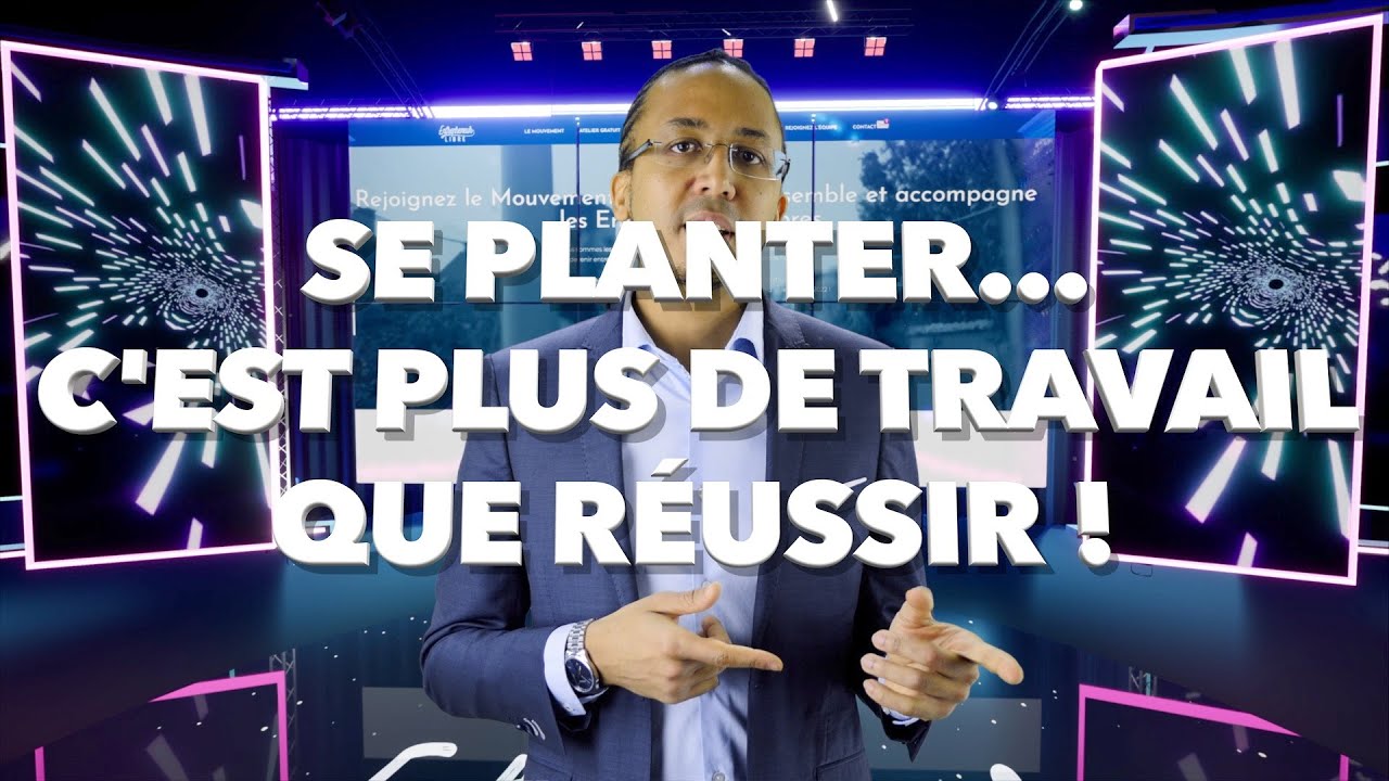 [J-15] Vous planter c’est plus de travail que réussir !