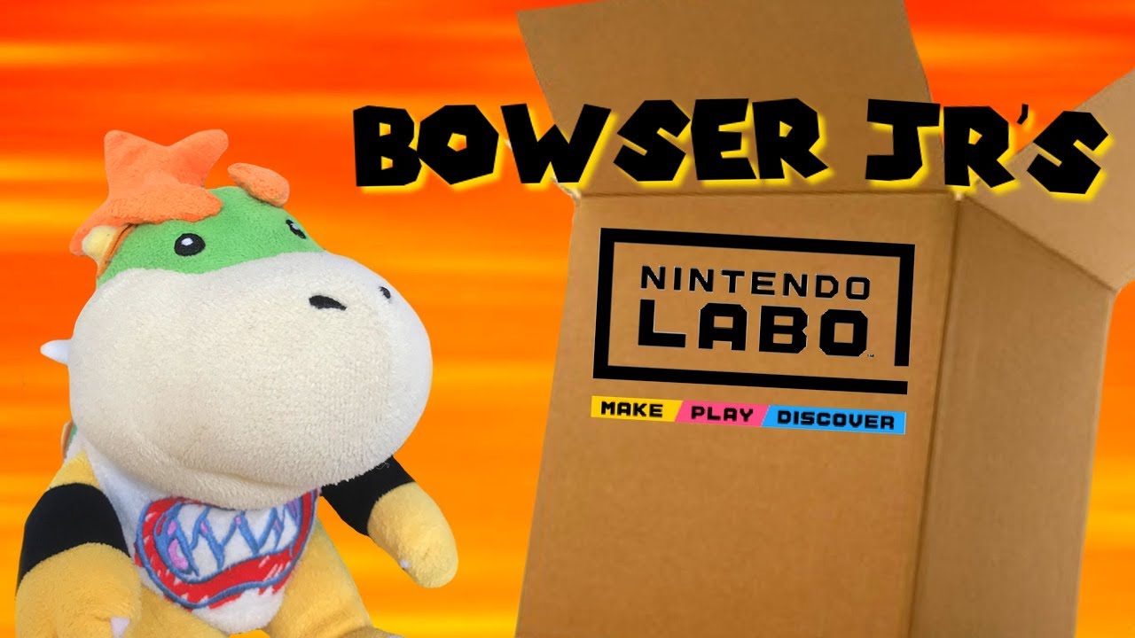 Nintendo Labo Боузера-младшего! — Супер Марио Ричи