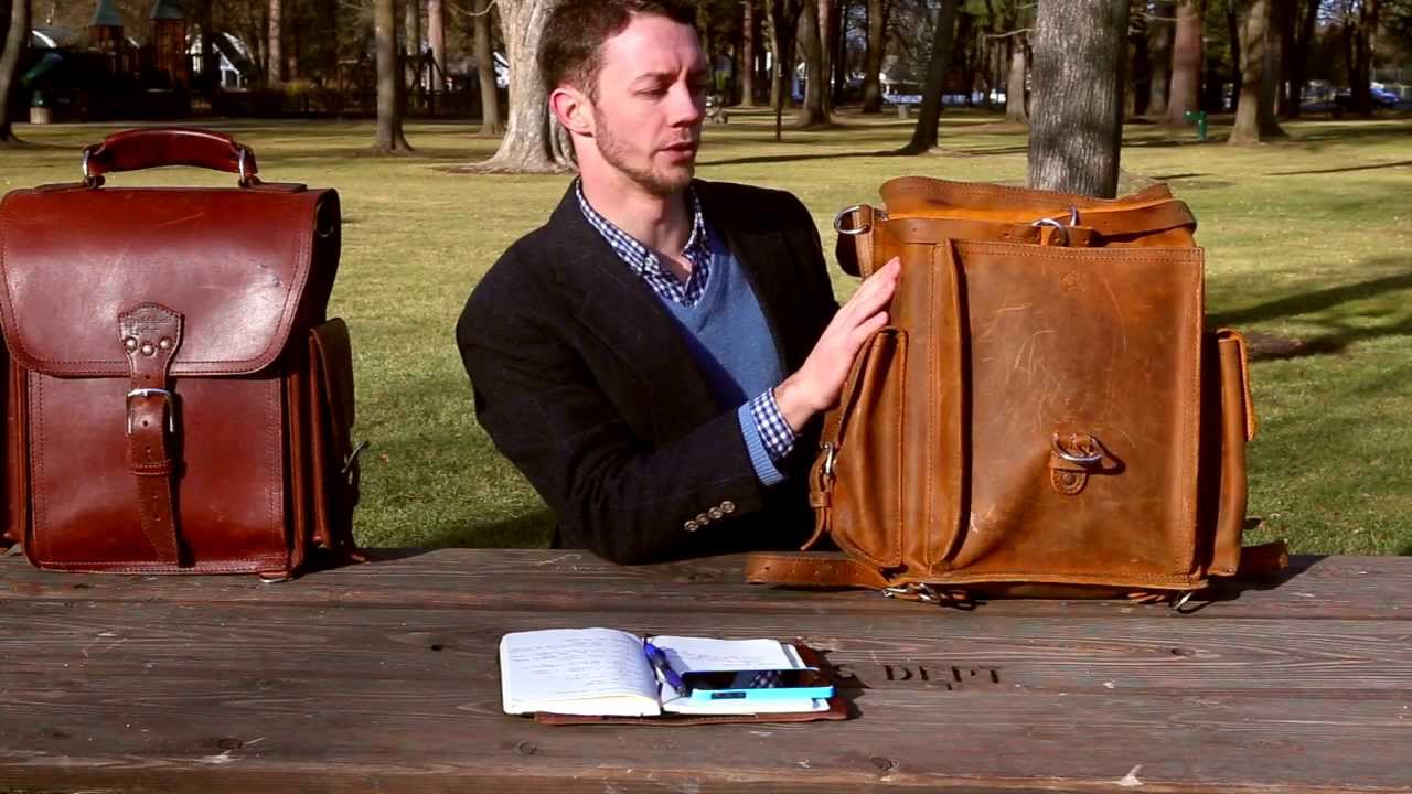 BestLeather.org - Saddleback Leather Squared Backpack Review - EP3