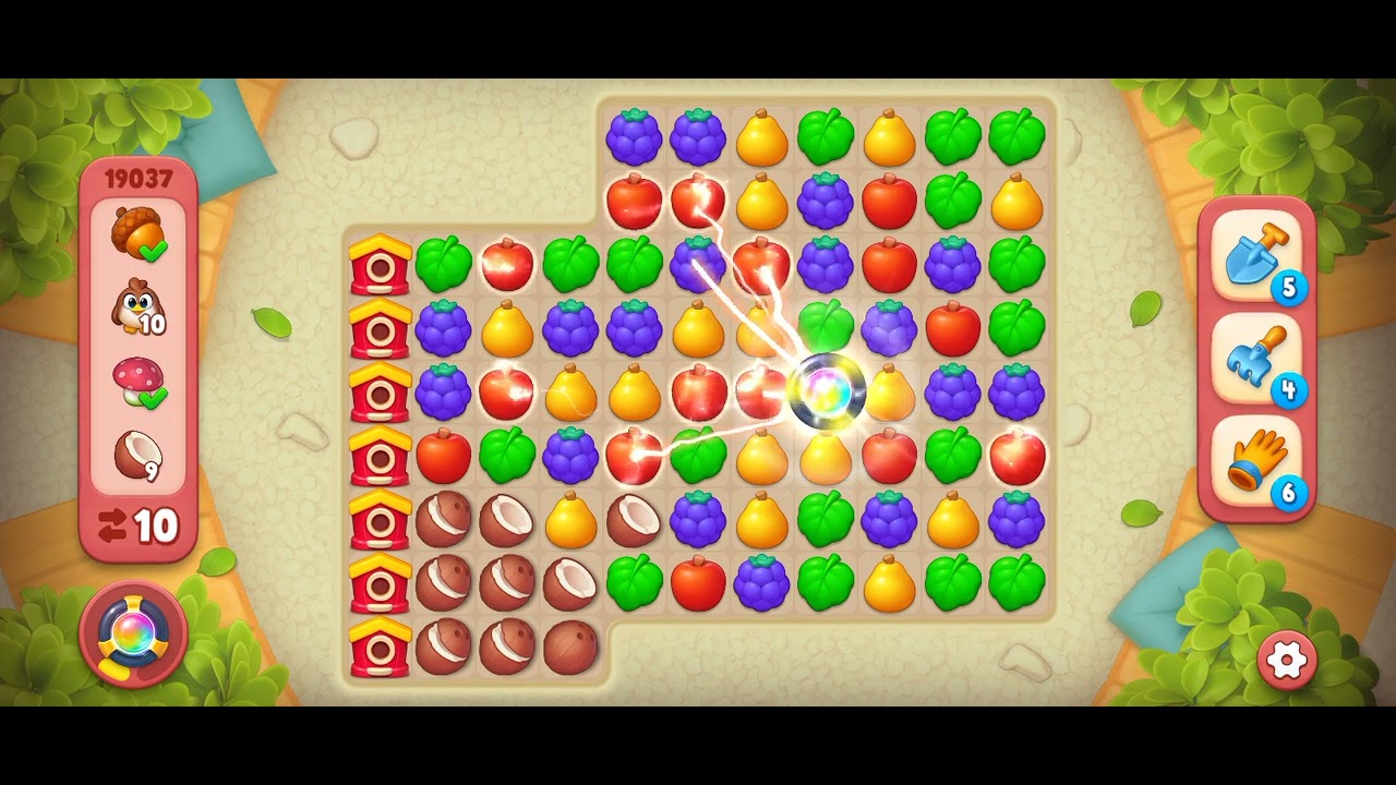 GARDENSCAPES HARD LEVEL 19037 NO BOOSTER 
