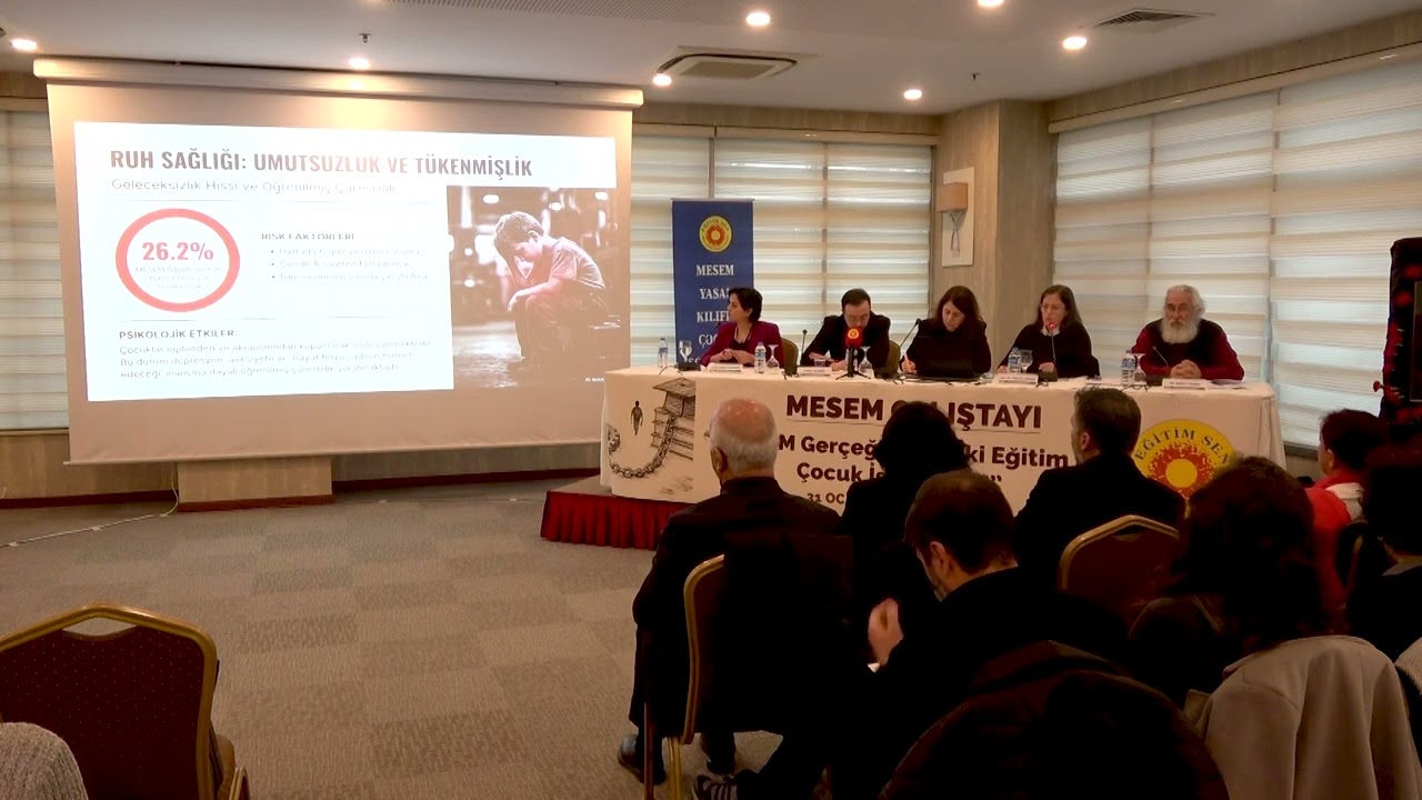 Eğitim Sen MESEM Çalıştayı 3. Oturum