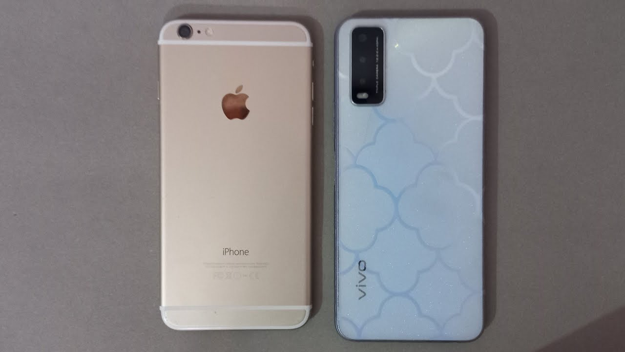 Vivo Y20 VS Iphone 6Plus! SPEED Test!