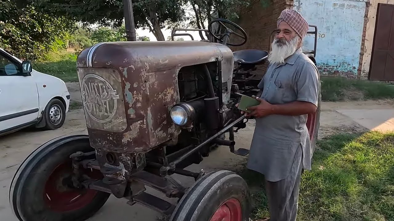 1960 से संभाल कर रखा है, आगे भी रखेंगे। Vintage Eicher tractor