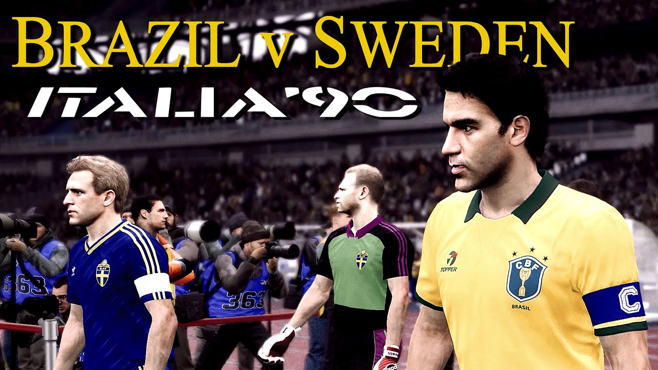 Brazil v Sweden - Italia '90 - PES - (Group C - Match Day 3)