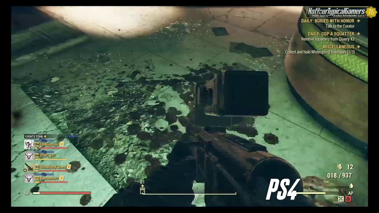 7/16/2021 Fallout 76 PS4 Treasure Mole Miner Hunting and a Bunch of Events!