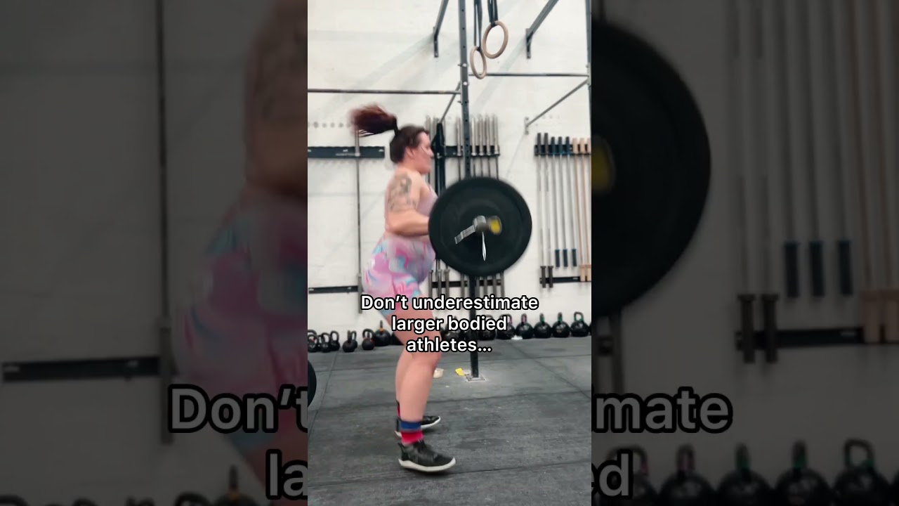 Don&rsquo;t underestimate plus size athletes #bodypositivity #fitnessmotivation