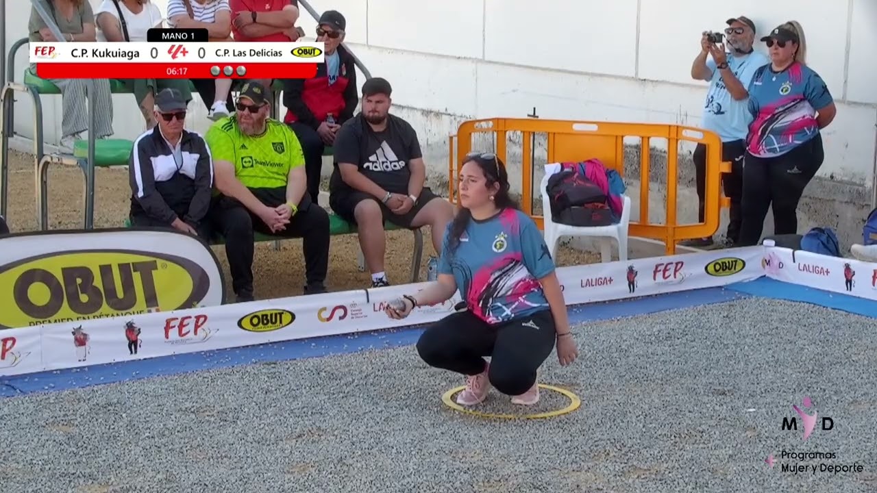 Cto de España dupletas Femenino. C.P. Kukuiaga vs C.P. Las Delicias. Final. Villares de la reina.