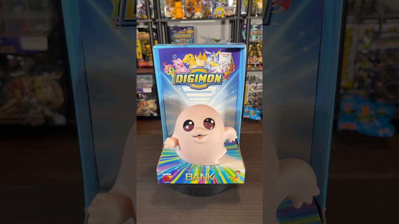 [Digimon Adventure Motimon Coin bank ‼️] #digimon #anime #manga #unboxing #animeshorts #viralvideo