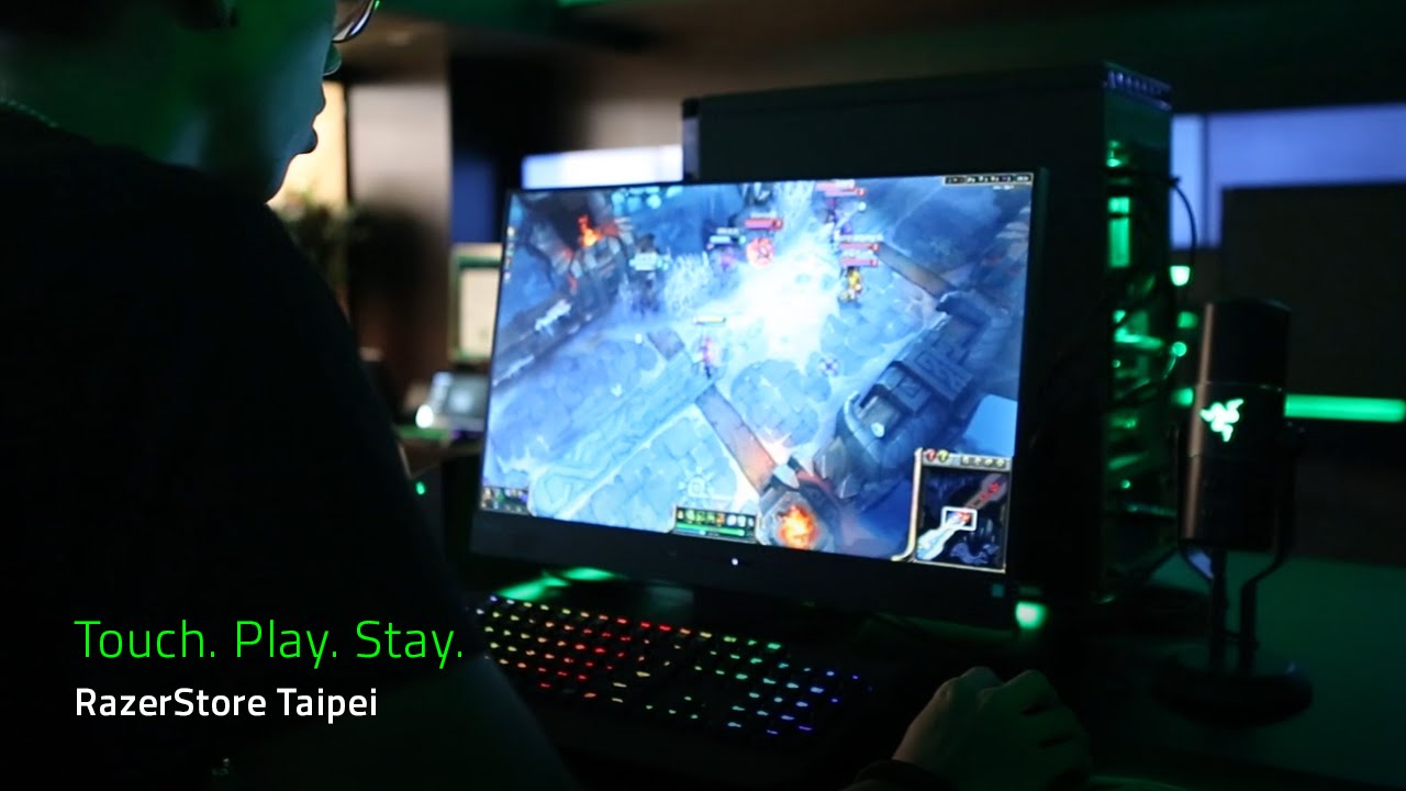 Touch. Play. Stay. | Our first Flagship RazerStore in Taipei
