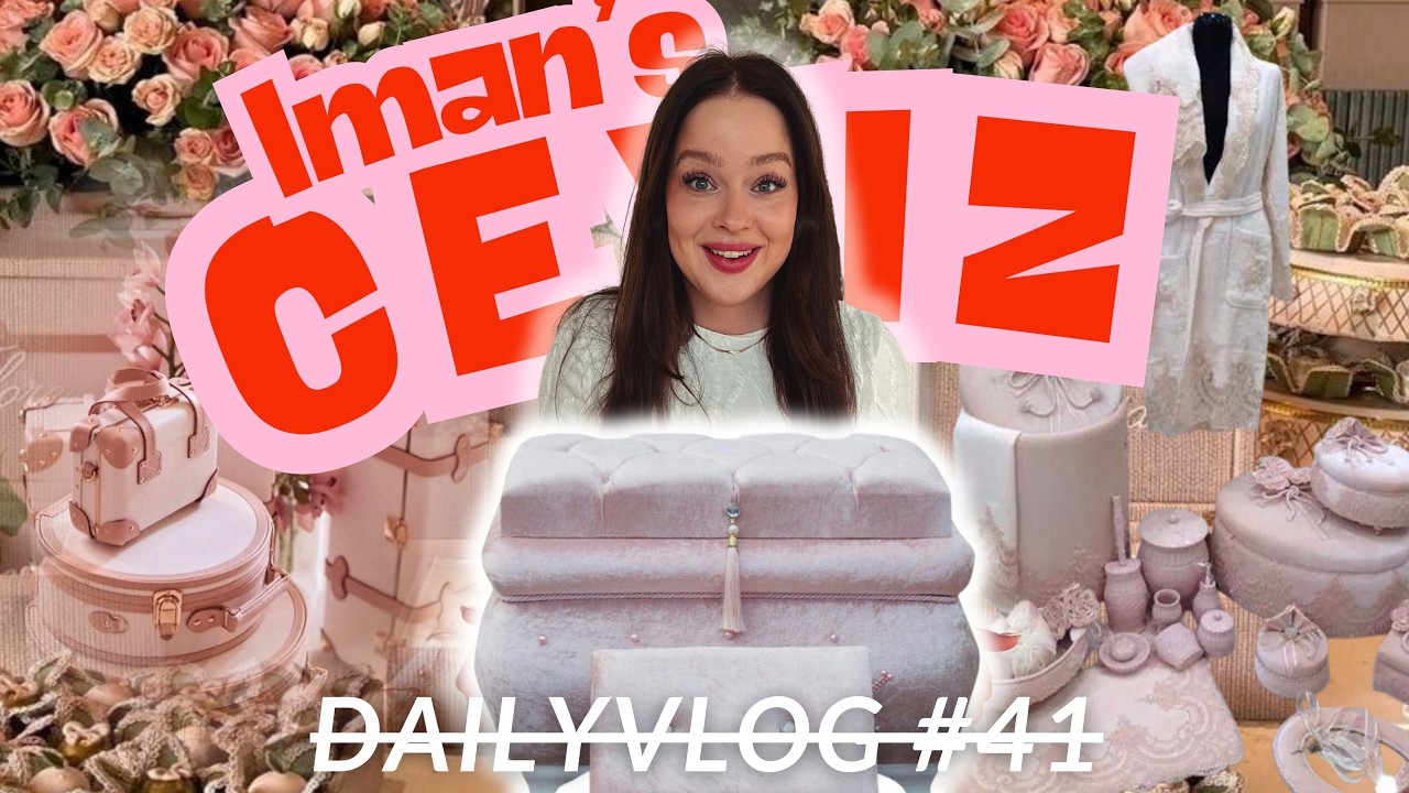 IMAN 🇩🇪 BEKOMMT IHREN ERSTEN CEYIZ 🇹🇷😳 #&ccedil;eyiz