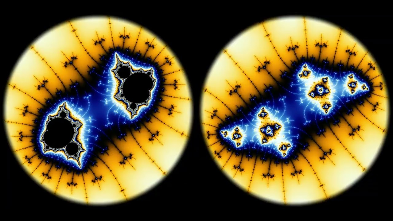 Retrograde II - Twisted Mandelbrot Set Zoom vs Julia Set