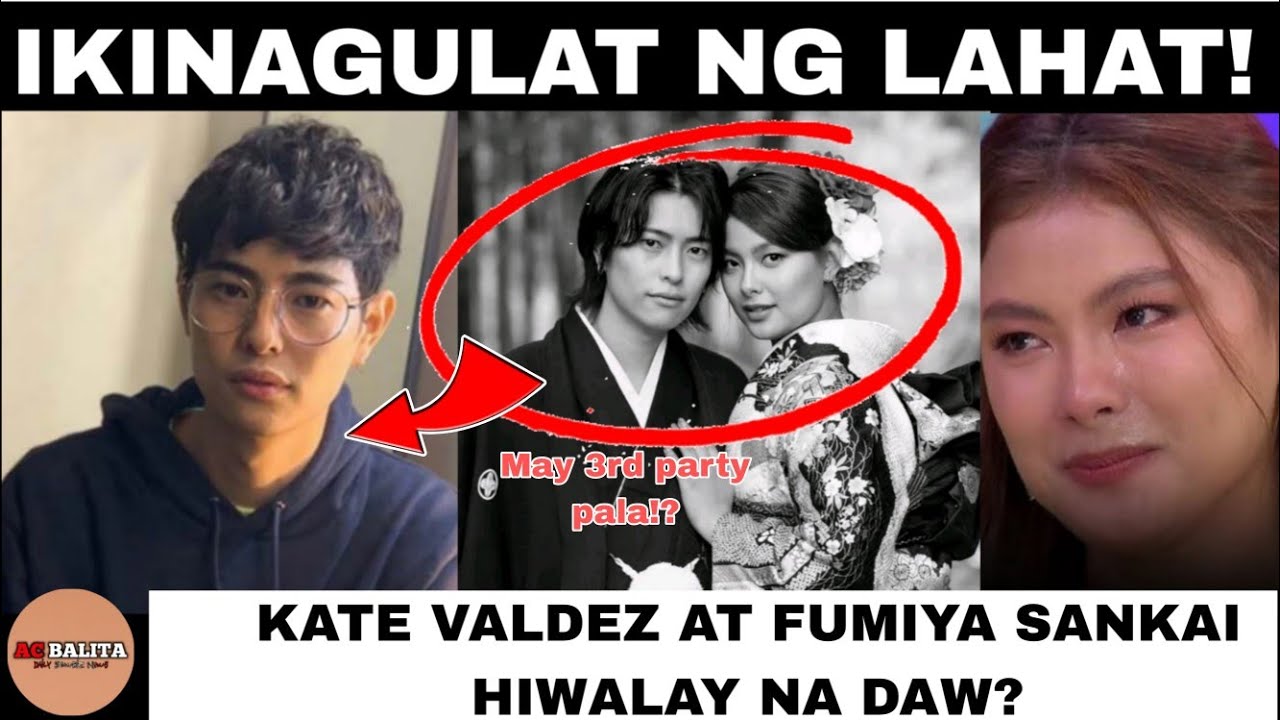 HOT TOPIC; KATE VALDEZ NAGSALITA NA SA HIWALAYAN KAY FUMIYA SANKAI |ABS-CBN NEWS |SHOWBIZ