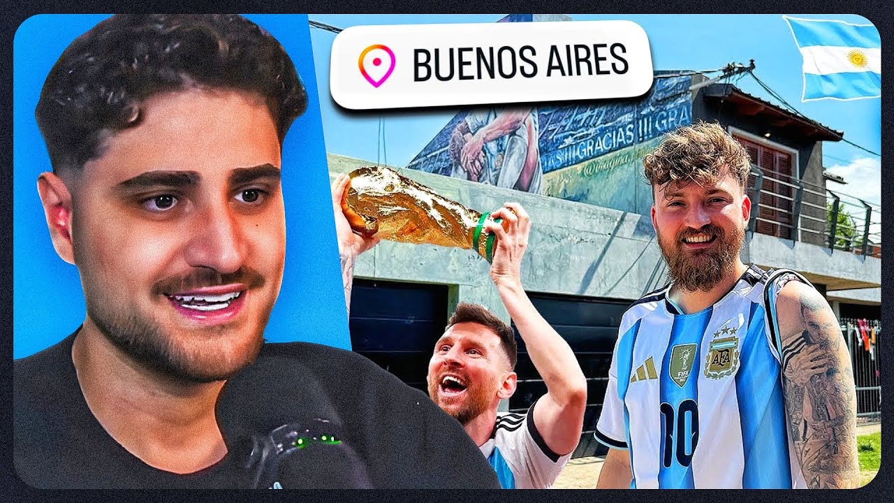 ANTON BESUCHT DEN GEBURTSORT VON MESSI!😍🇦🇷