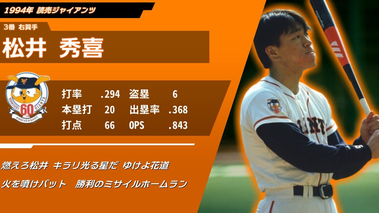 1994年 読売ジャイアンツ 1-9