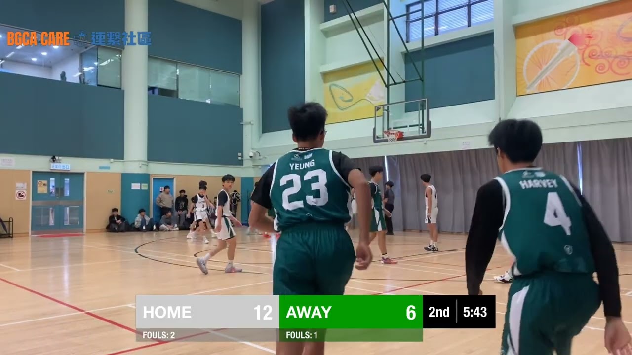 BGCACARE 20260111 U15長沙灣 vs U15荔景 Qtr 2