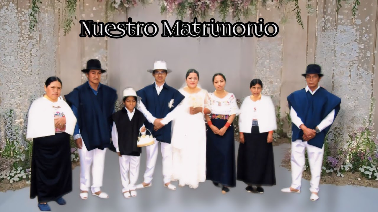 Matrimonio Indígena San Roque #imbabura #otavalo #atuntaqui
