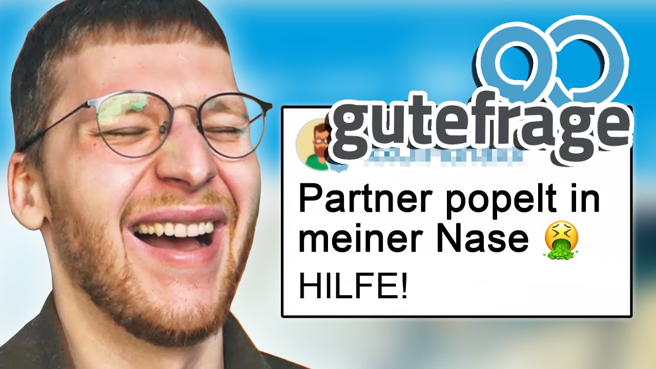 Er popelt in ihrer Nase? 🤮 - GuteFrage punkt NICHT
