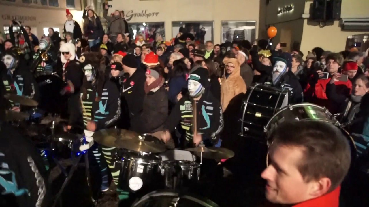 Guggenmusik Seegumper Believer Monster mit GuggeVamps Narrentag 2020