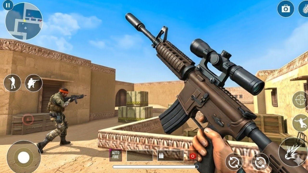 Counter Terrorist Offline Shooting - Modern FPS Shooting Game - Android Gameplay