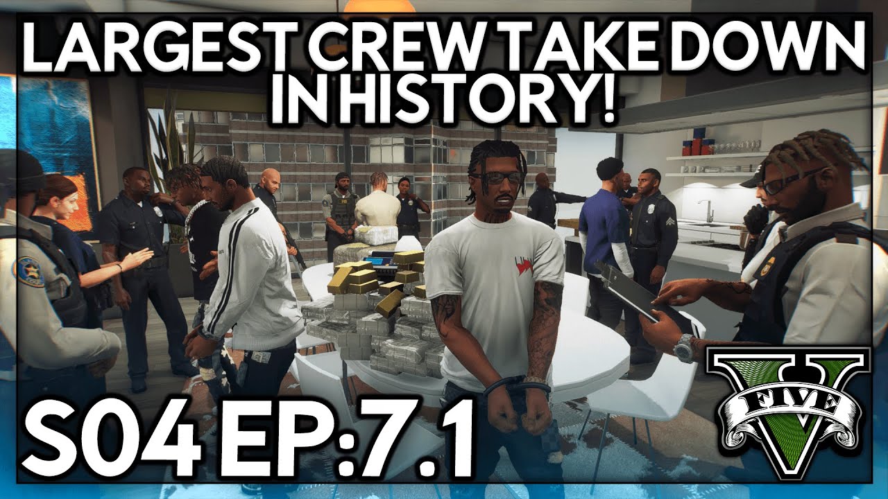 Episode 7.1: Largest Crew Take Down In History! | GTA RP | Grizzley World Whitelist