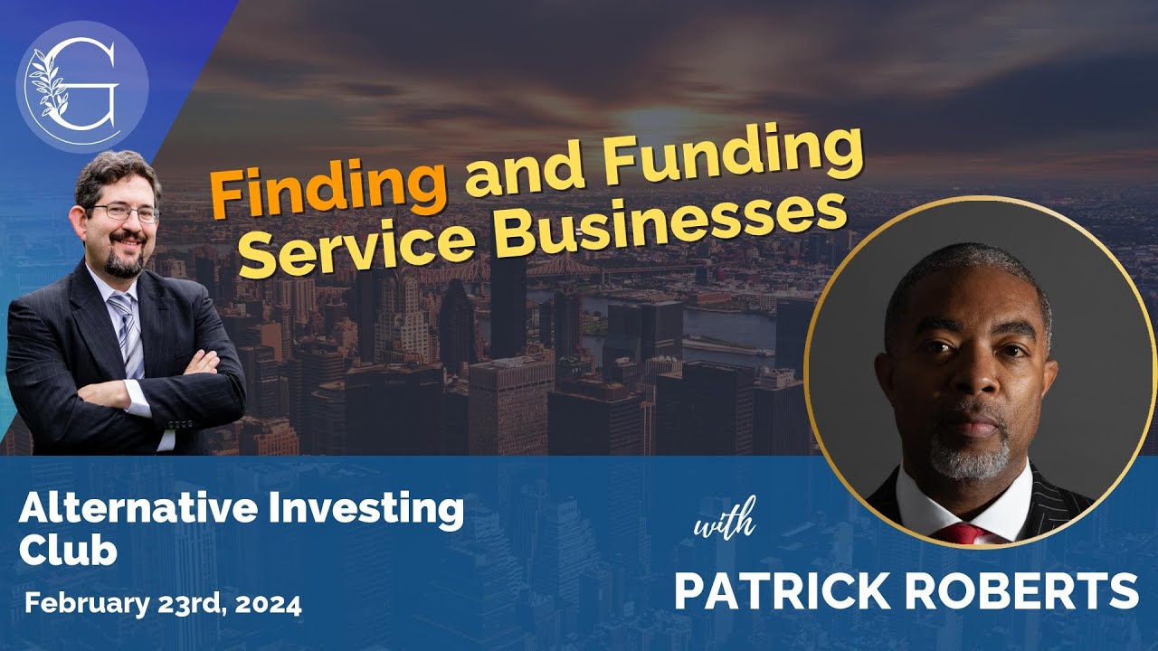 Finding and Funding Service Businesses