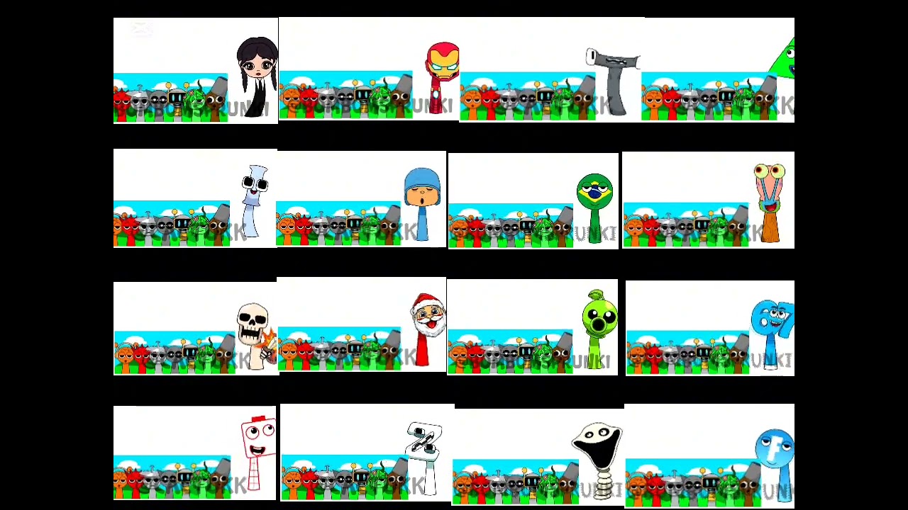 16 Sprunki OC