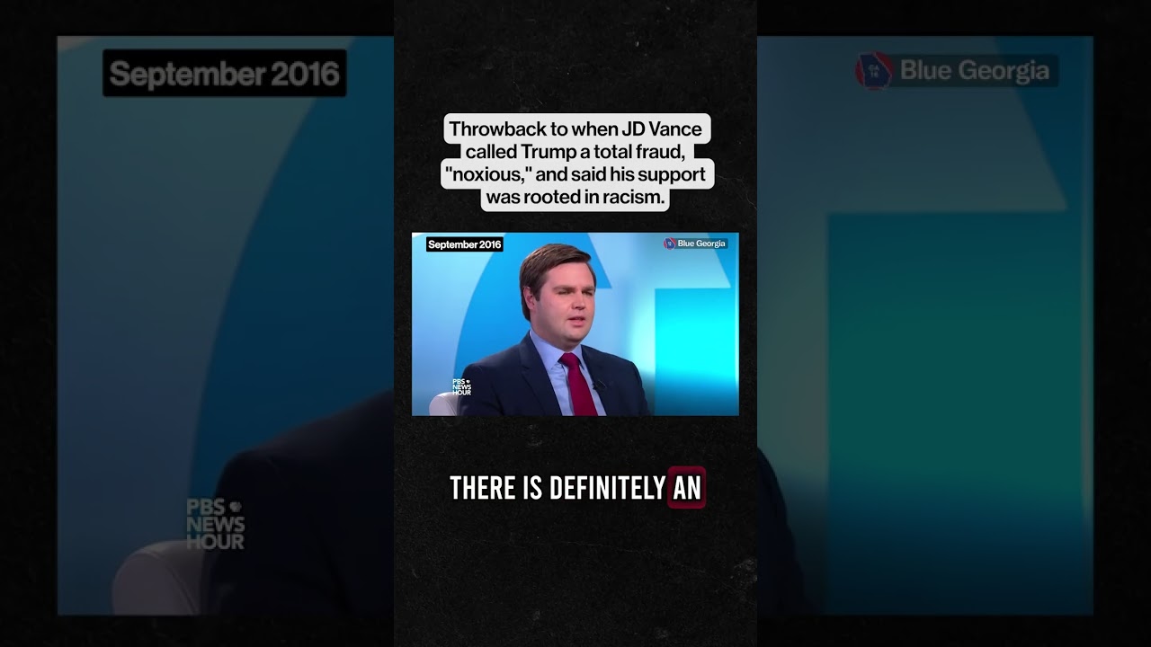Джей Ди Вэнс назвал Трампа &laquo;полным мошенником&raquo; и &laquo;отвратительным человеком&raquo;, заявив, что его подд...