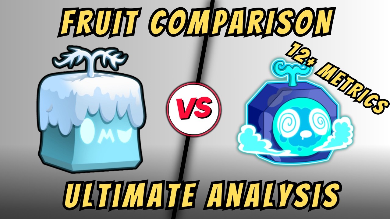 Blox Fruits: Blizzard Fruit vs Portal Fruit Comparison | Damage, PvP, PVE, AOE, DPS, Rarity & More