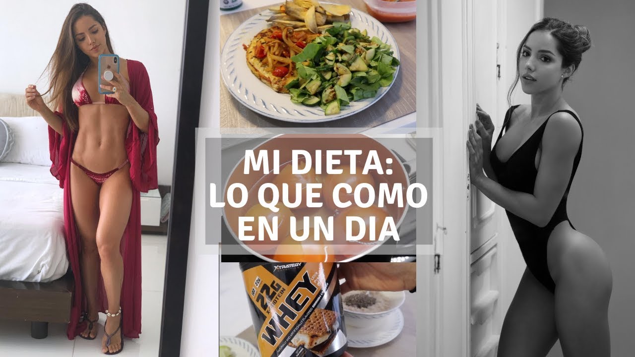 LO QUE COMO EN UN DIA #SilvyFit