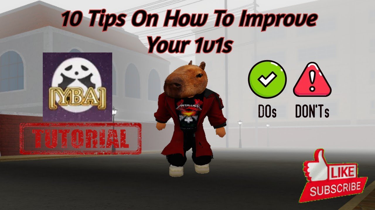 [YBA] 1v1 Tutorial! (10 Tips To Improve Your 1v1s)