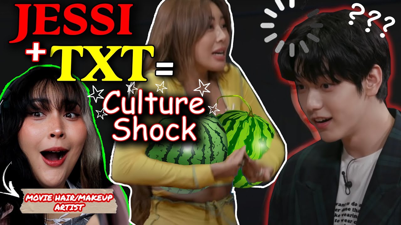 TXT Interview With Jessi is a Beautiful MESS! - Movie HMUA Reacts